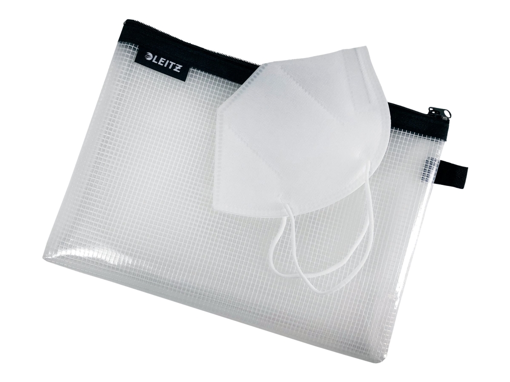 Traveller lomme Leitz WOW vandafvisende - Medium - sort