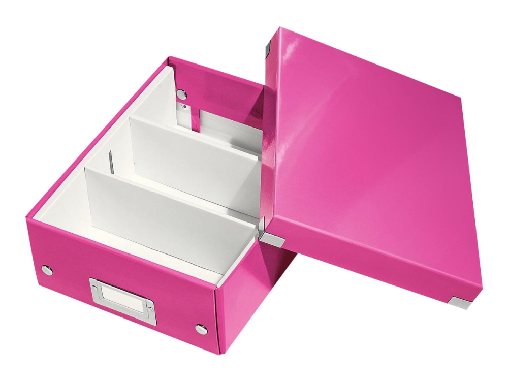 Leitz Click & Store WOW Small - Opbevaringsboks - pink