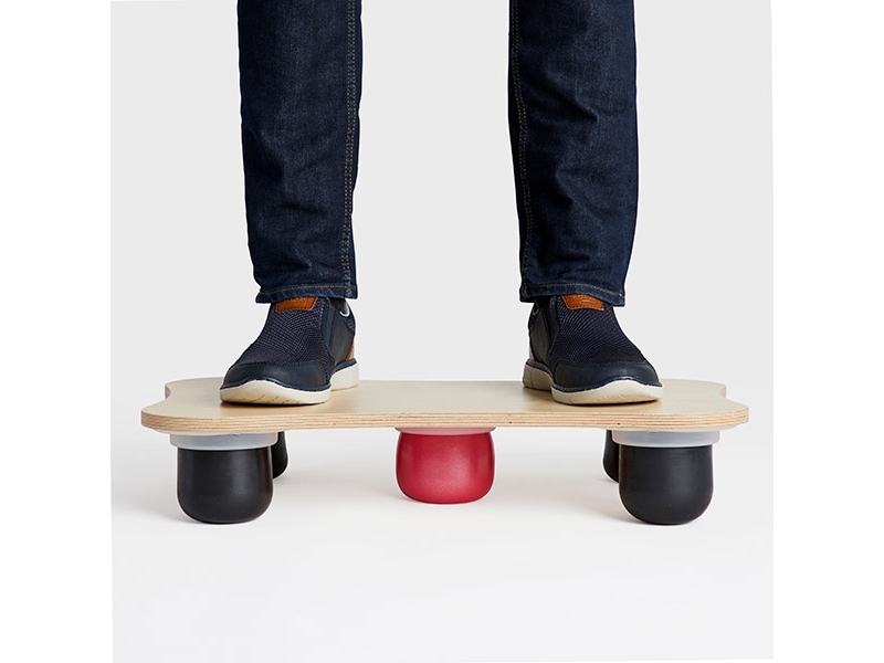 Balansplatta StandActive Premium, björk | Möbler - Tillbehör - Ergonomisk tillbehör | GameStuff