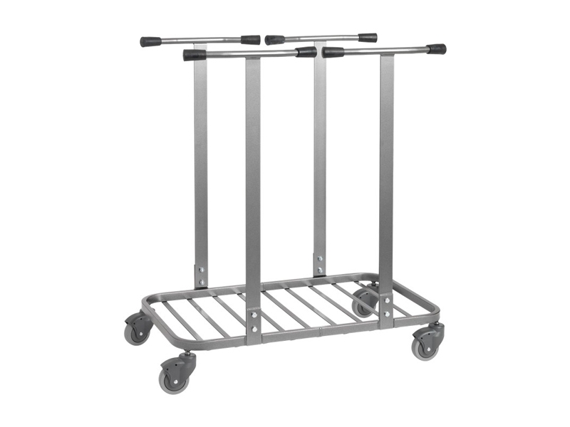 Abfallständer Snøhetta 150L X2 Grau