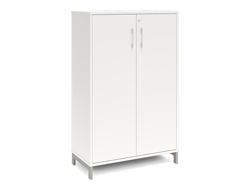 DNA 3A4 hvid, hvid 3A4 dør, alugrå benramme