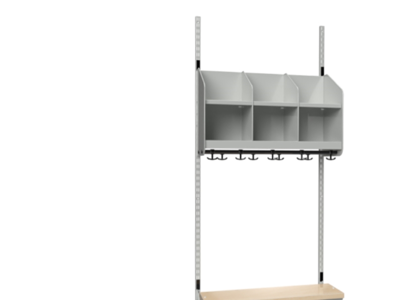 BST Kombination C, Startsektion 3 pladser B 750 mm, grøn