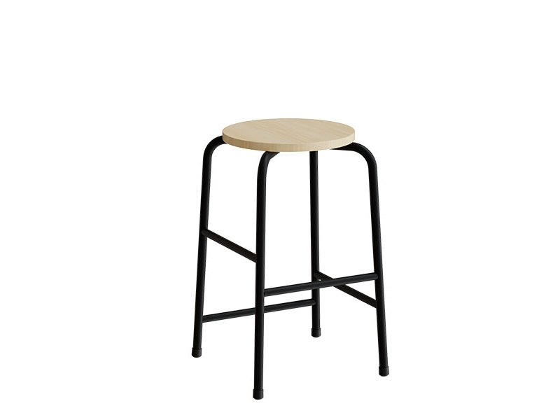 Hocker Adam 116, Birkenlaminat, Alugestell