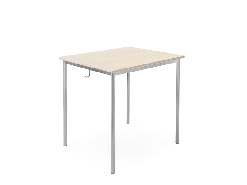 Hissbord 166 700x600 mm Höjd 720 mm Björklaminat på aluminiumgrå stomme | Baby & barn - Möbler - Hallmöbler | GameStuff