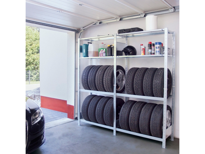 Boltless Garagereol 2000x1000x400 mm Følgefag