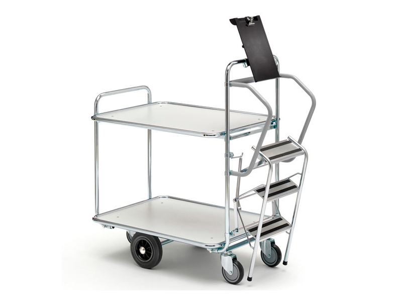 Wagen 2 Regale 1110X620x1130 Mm
