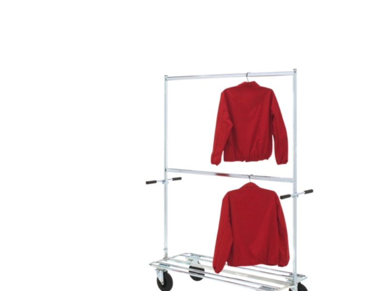 Tøjstativ forstærket 1 højde