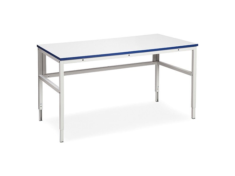 Arbejdsbord Let H 1500x800mm med 24mm grå HPL bordplade | Möbler - Stolar & Stolmattor - Mottagning Stolar | GameStuff