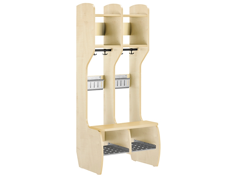 Garderobe Måns hel 2 pladser birk | Möbler - Stolar & Stolmattor - Mottagning Stolar | GameStuff