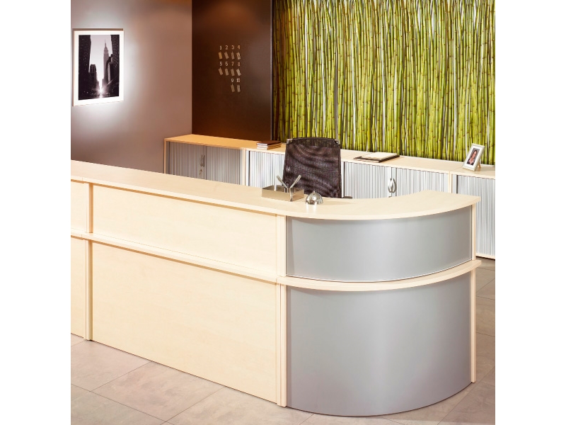 Reception Vega overdel 1600mm Birk