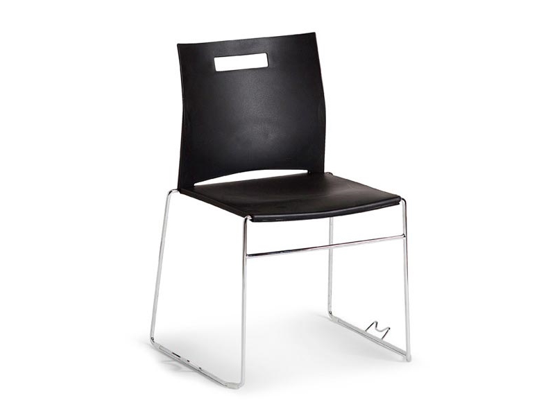 Stol Unite Sort | Möbler - Stolar & Stolmattor - Mottagning Stolar | GameStuff