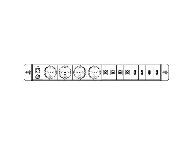 Elektro-Panel 3 Für Bi-Box Groß