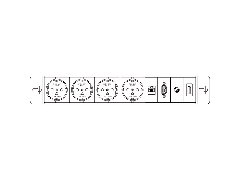 El-Panel 4 Für Bi-Box Stor