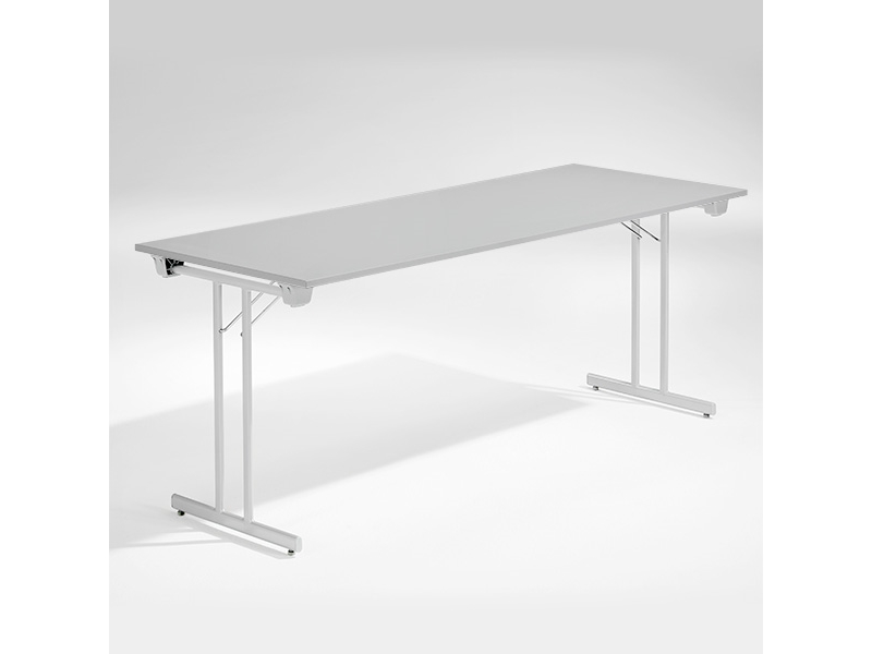 Bord Dinner, Lys grå 1800x800 mm, Alugråt understel | Möbler - Stolar & Stolmattor - Tillbehör | GameStuff