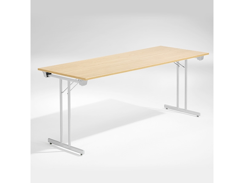 Pöytäillallinen, tammi 1800x800 mm, alusta Aluharmaa