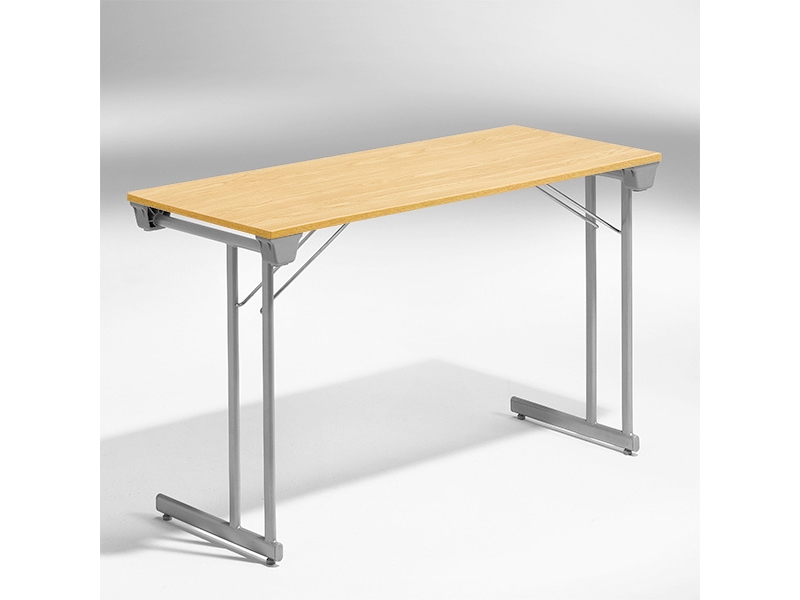 Konferenztisch Kongress, Eg 1200X600 Mm, Alu-Graues Untergestell