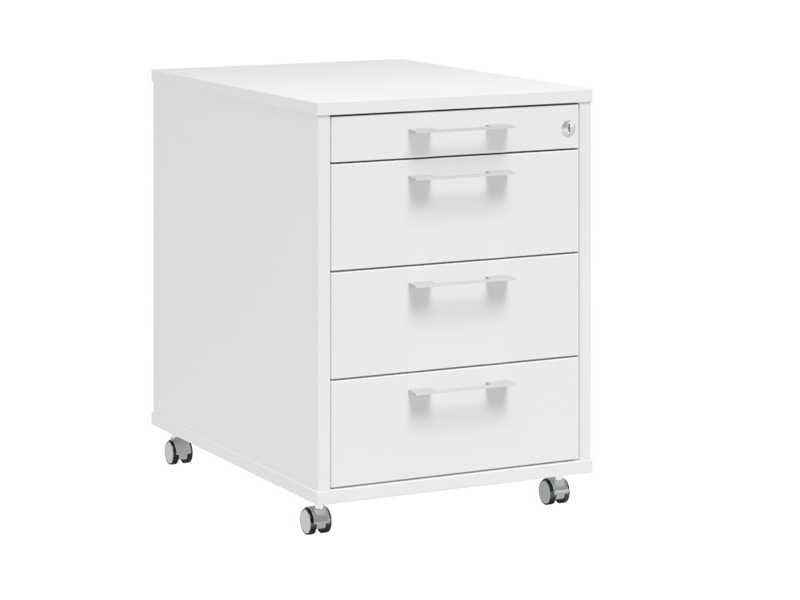 DNA Skuffesektion 4 skuffer Hvid/Hvid