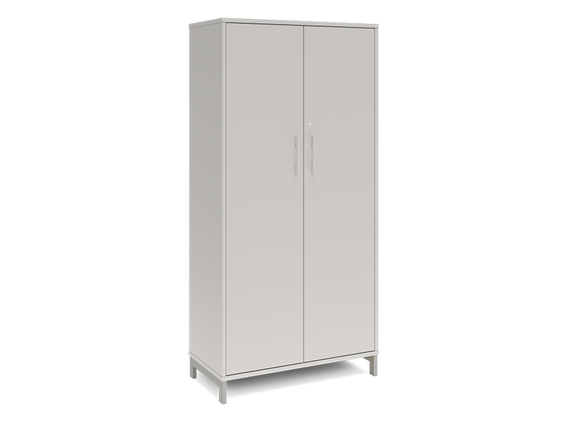 DNA 4A4 lys grå, lys grå 4A4 dør, sort benramme