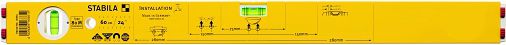 Stabila Electrician spirit level TYP70 43cm (16135)
