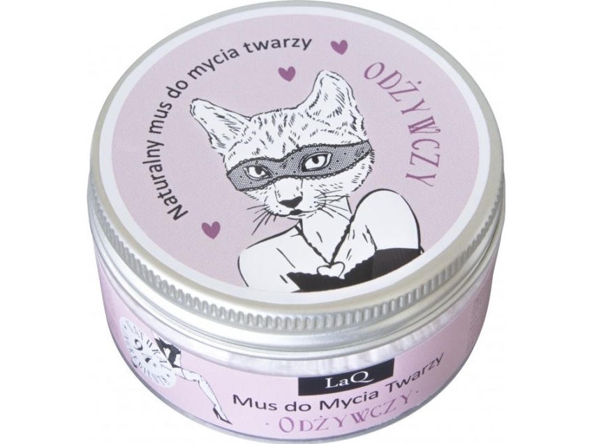Laq Naturlig Gesichtsreinigungsmousse Pflegende Katze 100 Ml