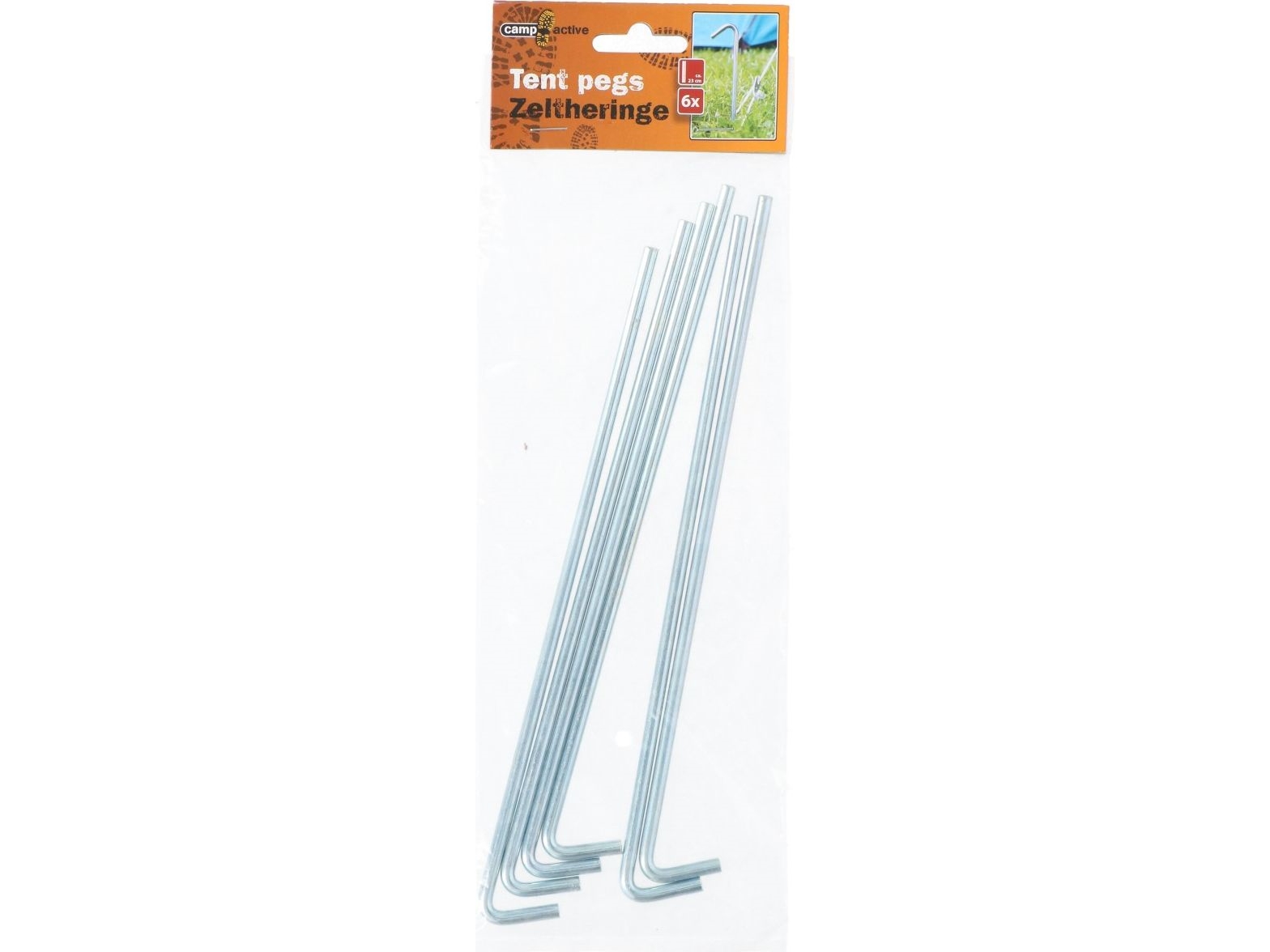Victoria Sport Tent Pins 23 Cm Set of 6 Pcs