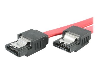 Startech Latching Sata Cable - Sata-Kabel - Serial Ata 150/300/600 - Sata Til Sata - 15 Cm - Haspet - Rød - For P/N: 10P6g-Pcie-Sata-Card, 2P