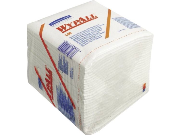 Rengøringsklud Kimberly Clark Kimberly Clark 7471 Wypall L40 Wischtücher, Weiß Weiß 1 Set