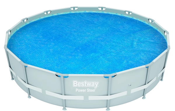 Bestway 58252, Solafdækning Til Swimmingpool, Blå, 1,27 Kg, Blister, 380 Mm, 580 Mm