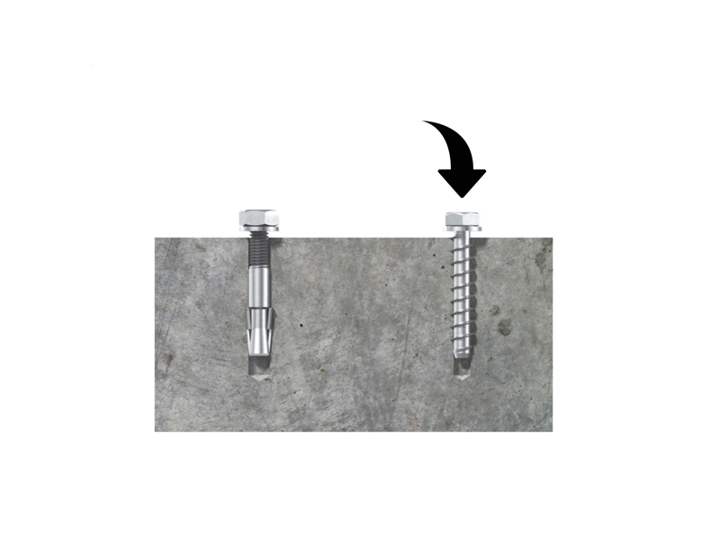 Expansionsskruv M10x90mm | Möbler - Förvaringsmöbler - Bokhylla | GameStuff