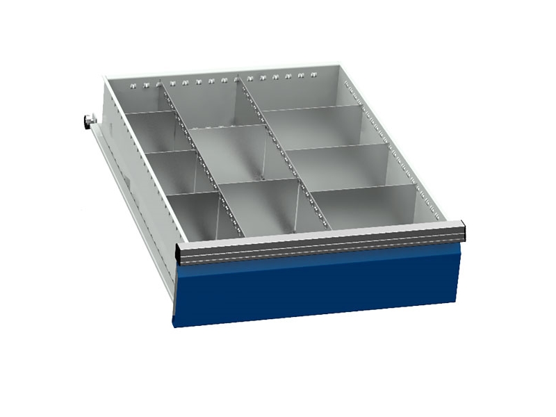 Schubladeneinteilung 700/05 Komb. I H100/125Mm