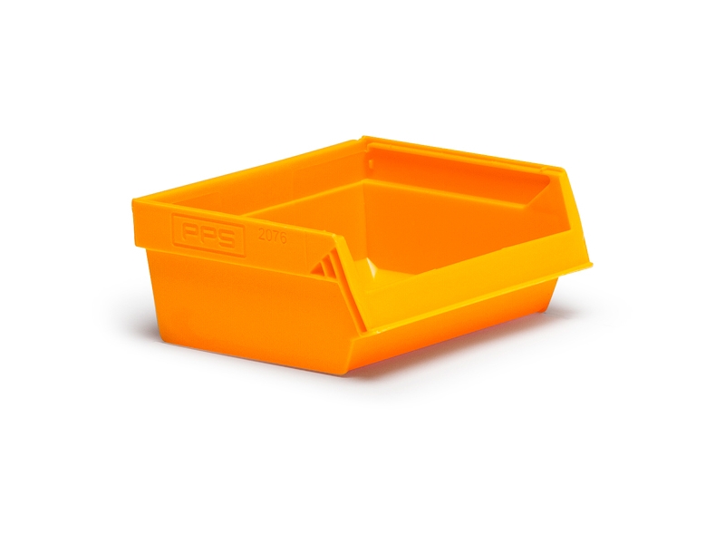 Lagerkasse Modell 2076 105x96x45mm Transparent grå | Verktyg & Verkstad - Förvaring i verkstad - Förvaringsboxar | GameStuff