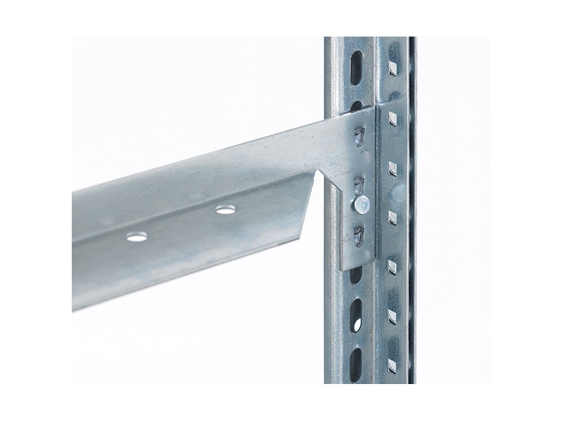 Regal Bolzenloser Träger750 Mm/150 Kg Ral7035