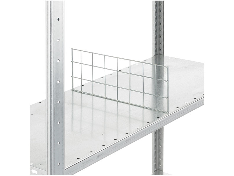 Boltless Deleplade, gitter 300 x 140 mm for 150 kg hylde