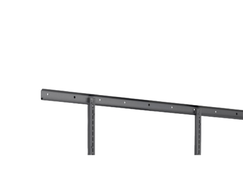 Väggskena 1500mm Aluminium grå | Möbler - Förvaringsmöbler - Bokhylla | GameStuff