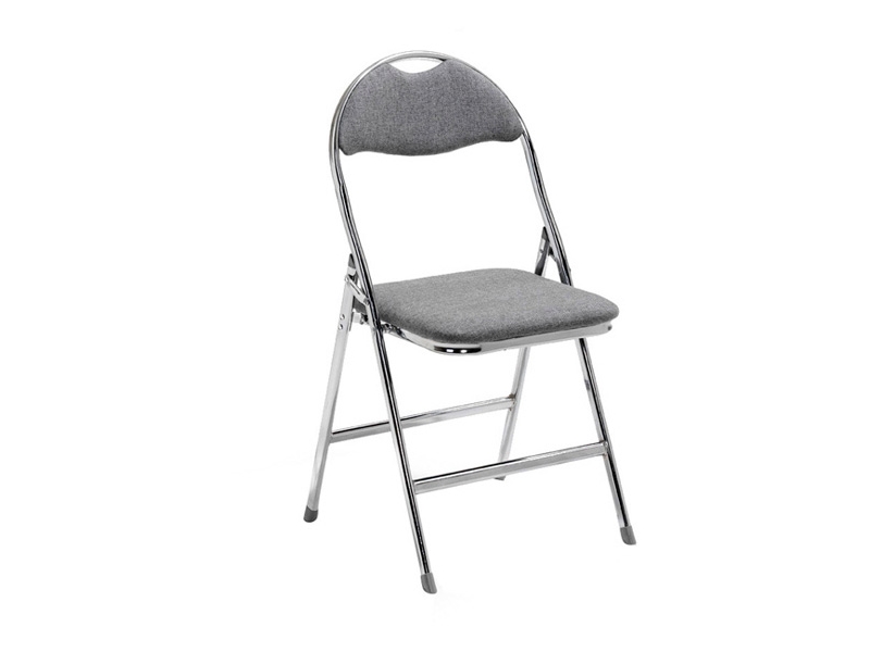 Klapstol Ark Grå Krom | Möbler - Stolar & Stolmattor - Matsalstolar | GameStuff