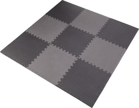 Puzzlematte Für Sportgeräte Dunkelgrau 9 Stück Hms Mp12
