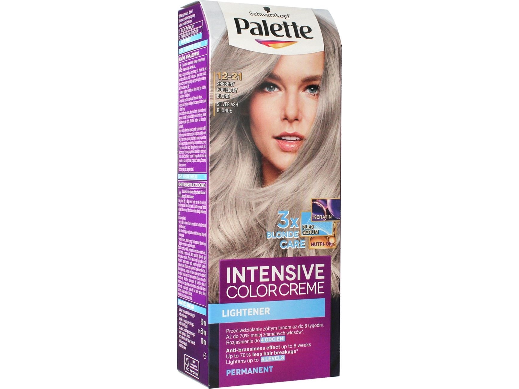 Schwarzkopf H * Palette Intens Creme 12-21 Medium Gray Plywood