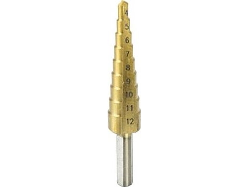 Dedra 4-12 Mm Trinbor, Hss, Tin (Wmst0412)
