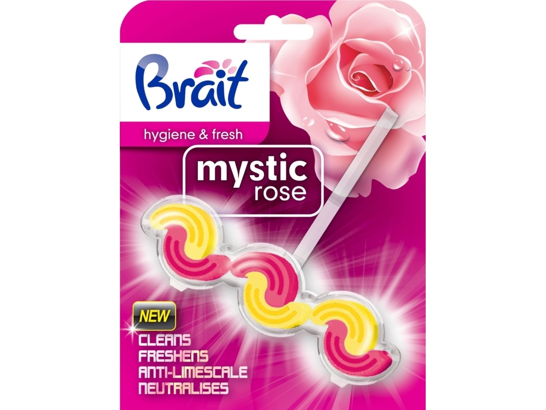 Brait Brait Mystic Rose 2-Phase Toilet Rim Block For The Toilet 45G