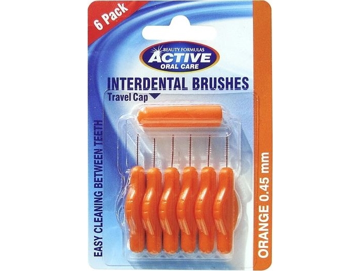Active Oral Care ACTIVE ORAL CARE_Interdental Brushes interdental cleaners 0.45mm 6pcs.