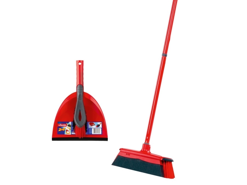 Vile Duactiva Brooms With 2In1 Sweeping Set