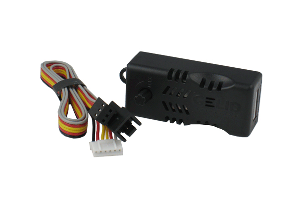 Gelid Solutions Fan Speed Control, Sort, 12 V, 5 V, 700 mA, 12 W, 62 x 19 x 25 mm