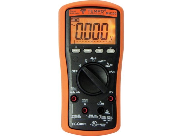 Tempo Communications 55500084 Hånd-Multimeter Digital Cat Iv 300 V Visning (Anzahl): 6000