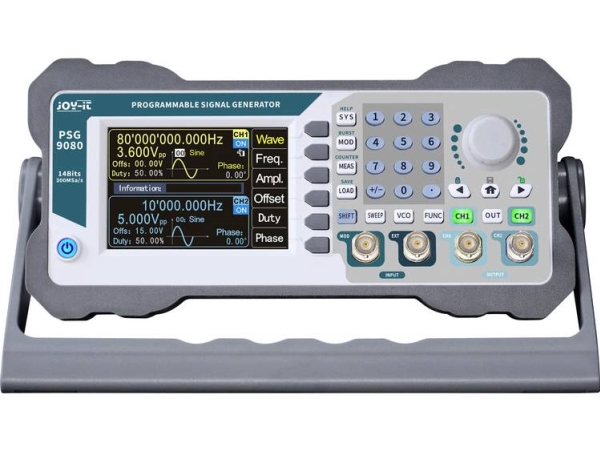 Joy-It Joy-It Signal Generator 1 Nhz - 80 Mhz 2-Kanal Dreieck , Lorentzkurve , Impuls , Rampe , Rauschen , Rechteck , Signal , Sinus , Tt