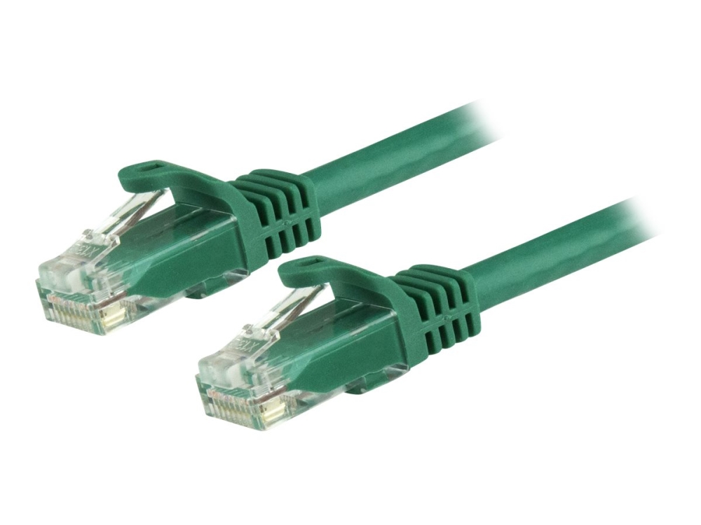 Startech.Com 7.5M Cat6 Ethernet Cable, 10 Gigabit Snagless Rj45 650Mhz 100W Poe Patch Cord, Cat 6 10Gbe Utp Network Cable W/Strain Relief, Green, Wir