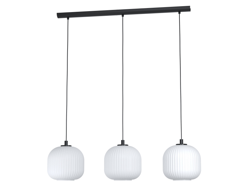EGLO Mantunalle, Flexibelt fäste, Svart, Vit, Vit, Stål, Glas, inomhus | Belysning - Inomhusbelysning - Taklampa & Pendellampa | GameStuff
