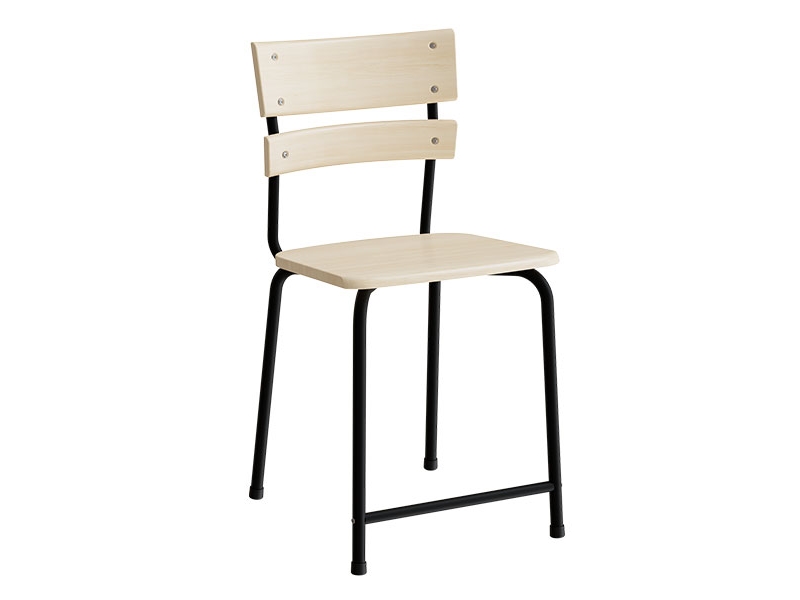 Tuoli Classic 156, massiivikoivu musta runko