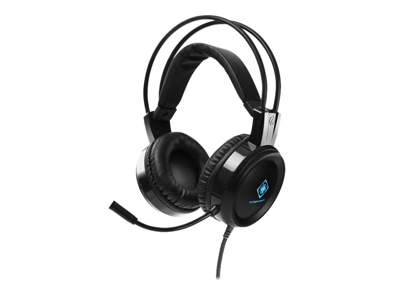 Deltaco Gaming Gam-105 - Headset - Fuld Størrelse - Kablet - 3,5 Mm Jackstik - Sort