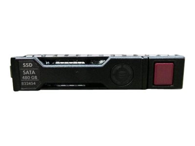 Hpe Mixed Use-2 - Ssd - 480 Gb - Hot-Swap - 2,5" Sff - Sata 6Gb/S - Med Hp Smartdrive-Taske