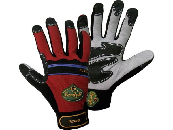 Ferdyf. Mechanics Power 1910-11 Clarino Kunstleder Montagehandschuh Größe (Handschuhe): 11, Xxl En 388 Cat Ii 1 Paar